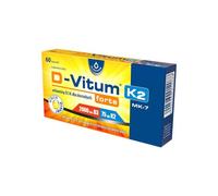 Vitamina D3 2000 UI e K2 MK-7 D-Vitum Forte Oleofarm (60 capsule)