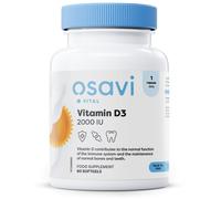 Vitamina D3, 2000IU - 60 softgels