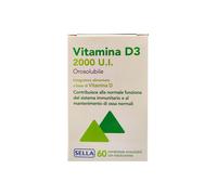Vitamina D3 2000ui Orosolubile Integratore Ossa 60 Compresse