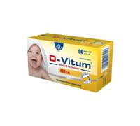 Vitamina D3 400 UI per neonati e bambini D-Vitum Oleofarm (90 capsule twist-off)