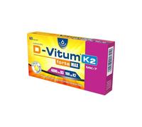 Vitamina D3 4000 UI e K2 MK-7 D-Vitum Forte Max Oleofarm (60 capsule)