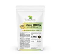 Vitamina D3 5000 UI + K2 MK7 compresse 100 mcg Supporto immunitario ossa forti