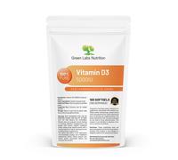 Vitamina D3 5000 UI Softgel - Colecalciferolo Puro, Immunità & Salute delle Ossa