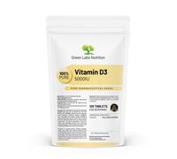 Vitamina D3 5000UI Compresse - Integratore per Sistema Immunitario, Ossa, Calcio
