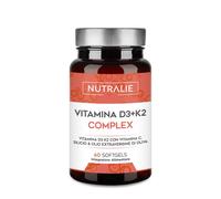 Vitamina D3 e K2 10000 UI Immunità Ossa e Muscoli Vit D3K2 MK7 con Vit C e Olio