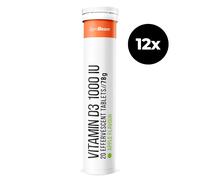 Vitamina D3 Effervescente 1000 UI compresse effervescenti apparato mus