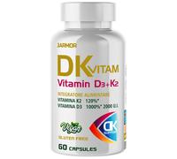 Vitamina D3 + K2 2000 UI 90 mcg - Ossa e Immunità, 60 Capsule 60 pz Ca