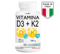 VITAMINA D3+K2 2000 UI Line@ Salute CARDIOVASCOLARE, OSSA e SISTEMA IMMUNITARIO