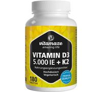 Vitamina D3 K2 5000 Ad.es. 100 Μg Alto Dosaggio Compr. 180 Pz. PZN18662440