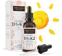 Vitamina D3 K2 Gocce (50 ml) 1000 UI per goccia altamente dosata testata in