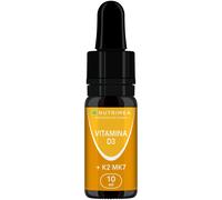 VITAMINA D3 K2 MK7 Integratore in Gocce con Olio Di Oliva BIO 1000 UI