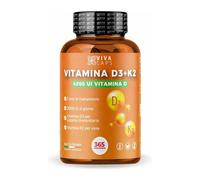 Vitamina d3 k2 mk7 vegana alto dosaggio 365 Micro compresse 365 unità 4000ui