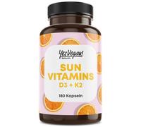 Vitamina D3 K2 Omega 3 (180 capsule) - 5000 UI Olio di alghe Colecalci