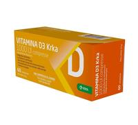 Krka Farmaceutici Milano Srl – Vitamina D3 1000 UI – 60 compresse