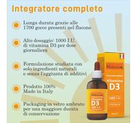 Vitamina D3 Liquida 1000 IU Formato grande da 50 ml