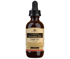 Vitamina D3 liquida, 2500IU (Arancia naturale) - 59 ml.