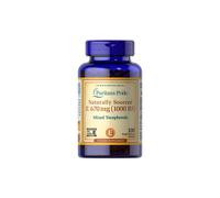 Vitamina E-1000 UI di origine naturale Tocoferoli misti 100 Capsule molli Puritans Pride