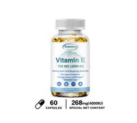 Vitamina E 268mg - Anti-età,Antiossidante, Salute Della Pelle - Tocoferoli Misti