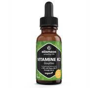 Vitamina K2 Gocce; Ad Alta Dose Di Vitamina K2 per Giorno; MK-7 Menachinone Vega