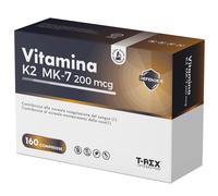 Vitamina K2 MK-7 200 mcg 160 Compresse, Ossa Normali e Coagulazione del Sangue