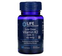 Vitamina K2 (MK-7) 45 Mcg 90 Gels (Bassa Dose) Menaquinone-7 Life Extension