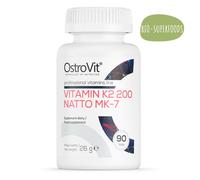 Vitamina K2 MK7 200 Natto Ossa Forti Menachinone Healthy MK-7 Integratore 90 cpr