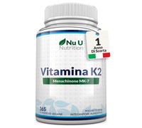 VITAMINA K2 MK7 200MCG 365 COMPRESSE VEGANE 1 ANNO DI SCORTA MENACHINONE MK7 SAL