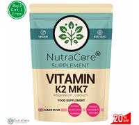 Vitamina K2 MK7-Magn. Glicinato & Calcium-100% Natural-Brain,Hearth,Osso Salute