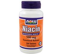 VITAMINA Now Foods Niacin 500 mg 100 Tablets 0733739004802 NOW0482