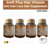Vitamina per capelli Greft Plus per la perdita dei capelli - 4 x 90 compresse