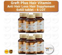 Vitamina per capelli Greft Plus per la perdita dei capelli 6x60 compresse (pe...