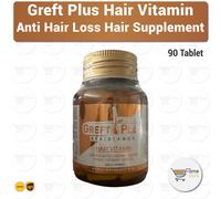 Vitamina per capelli Greft Plus per la perdita dei capelli - 90 compresse
