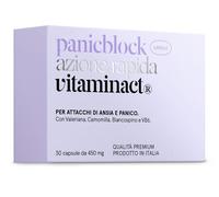 Vitaminact - PanicBlock azione Rapida - Per Attacchi di Panico 30 g Ca