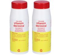 Vitamindermina® Deodorante 2x100 g Polvere