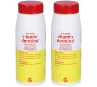 Vitamindermina® Deodorante 2x100 g Polvere