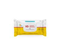 VITAMINDERMINA Salviette Detergenti 72 pz - Delicate ed Emollienti - Per Neonati e Bambini - Tessuto Naturale 100% e biodegradabili - Con Vitamina E, F, Pantenolo e Allantoina - Lenitive e Detergenti