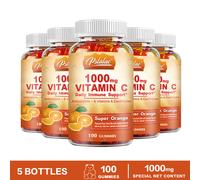 Vitamine C Rubberes 1000 mg - Salute della pelle, energia e stimolatore