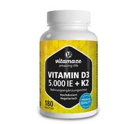 Vitamine D3 5000 UI + K2 100 mcg - Vitamaze 180 pz Compresse