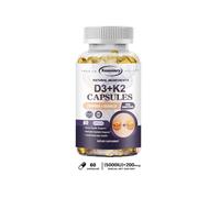 Vitamine D3 + K2 200mcg - Salute Delle Ossa E Del Cuore, Supporto Immunitario