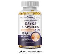 Vitamine D3 + K2 200mcg - Salute Delle Ossa E Del Cuore, Supporto Immunitario