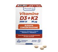 Vitamine D3 + K2 Pharmalife Integratore 60 compresse