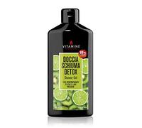 Vitamine Doccia Schiuma Detox 400 - con Centrifugati di Kiwi e Lime Freschi