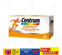Vitamine e minerali del gruppo B 1x60 New Centrum Energy + vitamina C ed E sp...