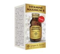 DR. GIORGINI Vitamine Maximum B 180 Pastiglie - Integratore apparato digerente