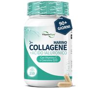 VitaminPure® Collagene Marino e Acido Ialuronico, Vitamina C e Coenzim