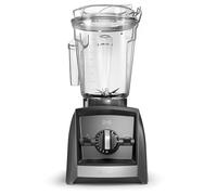Vitamix A2500 Ascent Series Smart Blender, Professional-Grade, 64 Once Contenitore a Basso Profilo, Ardesia, Policarbonato, 10 velocità, Bianco