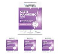 Vitarmonyl Cisti Mannosio Forte - Per Cistite e Comfort Urinario - 7 stick (Confezione da 4)