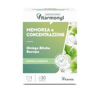 Vitarmonyl Ginkgo Biloba - Supporto Memoria e Concentrazione - 30 Capsule