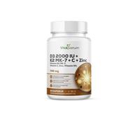 VitaSanum® D3 2000 UI + K2 MK-7 + C + zinco - capsule 60 pz Capsule
