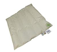 VitaSchlaf Bio Luxe KBA - Piumino 100% piuma d'oca per bambini, 3 misure, 80 x 80 cm